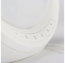 Veioză cu LED integrat & ceas/alarmă Pulsar Remy 6W 350 lumeni, lumină RGBW, albă, conexiune WiFi & Bluetooth-thumb-4