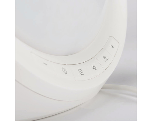 Prim-plan cu comenzile unei lămpi pentru controlul luminii