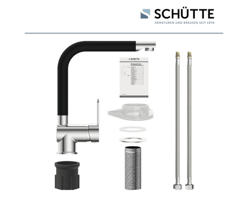 Baterie de bucătărie Schütte cu accesorii