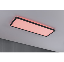 Panou cu LED integrat Auria 23W 2000 lumeni 58x20 cm, lumină RGBW, montaj aplicat, negru, cu telecomandă-thumb-10 Panou cu LED integrat Auria 23W 2000 lumeni 58x20 cm, lumină RGBW, montaj aplicat, negru, cu telecomandă-thumb-10
