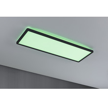 Panou cu LED integrat Auria 23W 2000 lumeni 58x20 cm, lumină RGBW, montaj aplicat, negru, cu telecomandă-thumb-11 Panou cu LED integrat Auria 23W 2000 lumeni 58x20 cm, lumină RGBW, montaj aplicat, negru, cu telecomandă-thumb-11