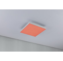 Plafonieră pătrată cu iluminare colorată