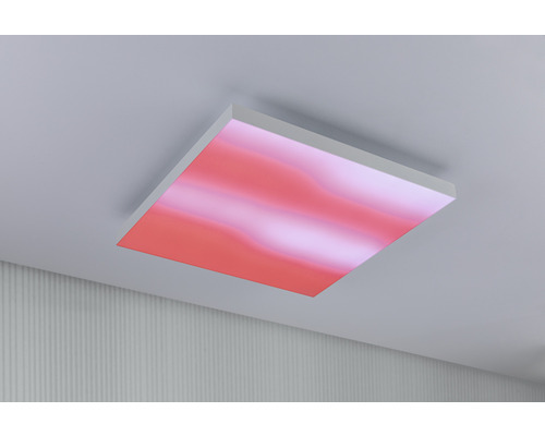 Lumină de plafon pătrată cu model abstract