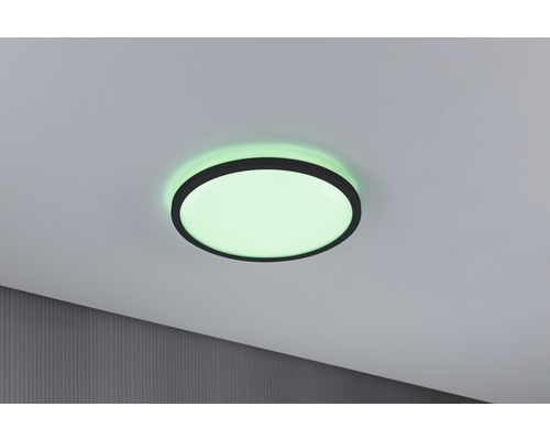 Plafonieră rotundă cu lumină monocromă