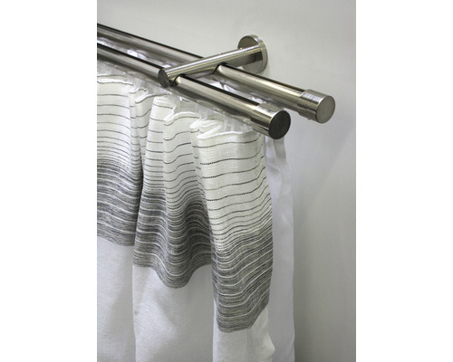 Bară dublă pentru perdea cu draperie