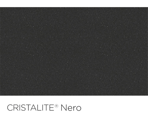 Chiuvetă CRISTALITE Nero