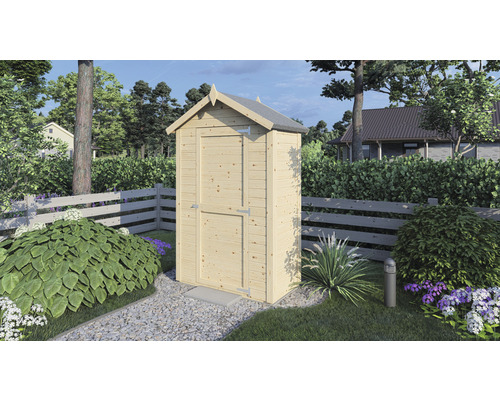 Magazie grădină pentru scule cu podea 120x60 cm lemn natur Magazie grădină pentru scule cu podea 120x60 cm lemn natur