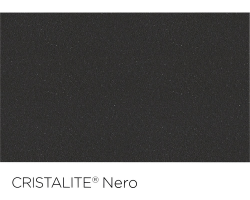 Material chiuvetă CRISTALITE Nero