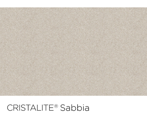 Aspect material chiuvetă Cristalite Sabbia