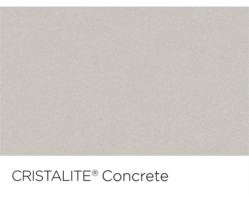 Vizualizare material chiuvetă CRISTALITE Concrete