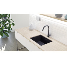 Chiuvetă bucătărie cu o cuvă Schock Greenwich N-100L 55,6x45,6 cm, fără picurător, montare pe/sub blat, Cristadur Magnolia-thumb-4 Chiuvetă bucătărie cu o cuvă Schock Greenwich N-100L 55,6x45,6 cm, fără picurător, montare pe/sub blat, Cristadur Magnolia-thumb-4