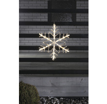 Figurină Fulg de zăpadă Konstsmide 24 LED-uri acril alb cald-thumb-3