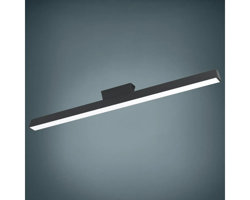 Plafonieră cu LED integrat Eglo Crosslink 35W 4200 lumeni, lumină RGBW, alb Lumină de baie LED neagră