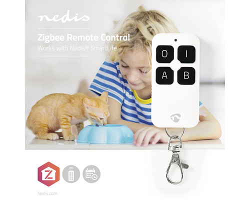 Telecomandă Nedis Zigbee pentru controlul produselor Smartlife