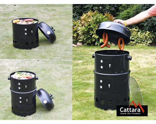 Afumătoare Cattara pentru prepararea alimentelor în grădină