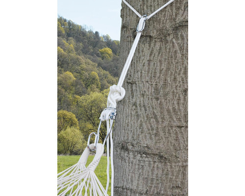 Set de fixare pentru hamace pe un copac