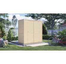 Căsuță de grădină Bertilo Cubico 1 Fineline 207x110 cm natur