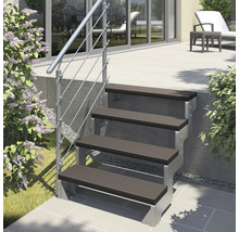 Treaptă Pertura Tallis Trimax maro închis 80 cm