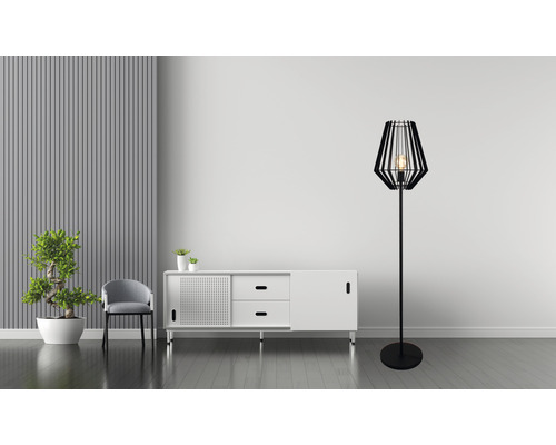 Lampadar Tavola E27 max. 1x60W, negru