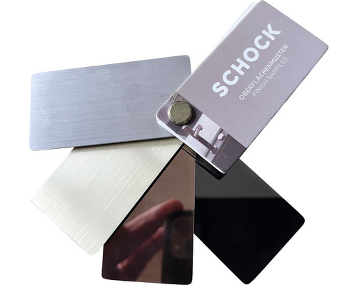 Mostre de suprafață Schock pentru vizualizarea diferitelor suprafețe