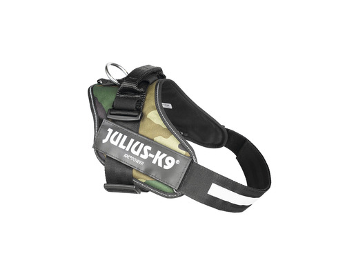 Ham Julius K9 IDC Power pentru câini cu model camuflaj