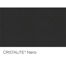 Chiuvetă bucătărie cristalite cu 1 cuvă + ½ Schock Formhaus D-150L 100x50 cm, cu picurător, reversibilă, Nero-thumb-5