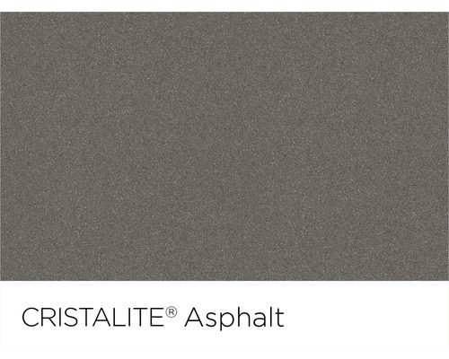 Imagine detaliată cu chiuveta CRISTALITE Asfalt