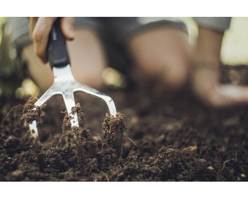 Cultivator de grădină folosit în pământ