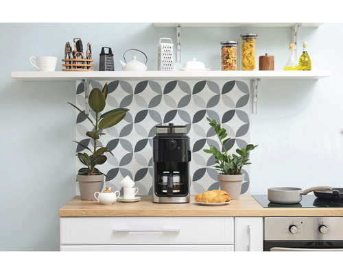 Placă decorativă autoadezivă Wall Tiles Geometric Style 30,5x30,5 cm, pachet 6 buc. Placă decorativă autoadezivă Wall Tiles Geometric Style 30,5x30,5 cm, pachet 6 buc.