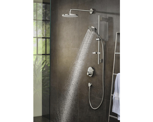 Sistem de duș cu duș fix și duș de mână în baie