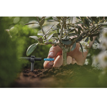 Picurător Gardena 2l/h racord 3/16", plastic negru