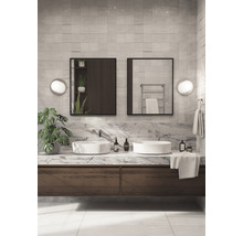 Oglindă baie dreptunghiulară Cordia BRW Line 65x80 cm ramă negru