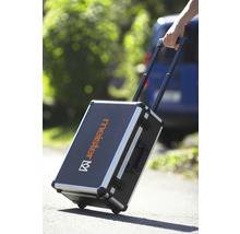 Trusă de scule Meister cu mâner telescopic și roți