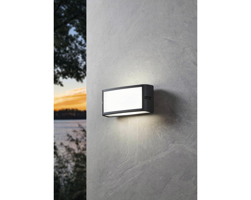 Lumină de perete exterioară dreptunghiulară din metal