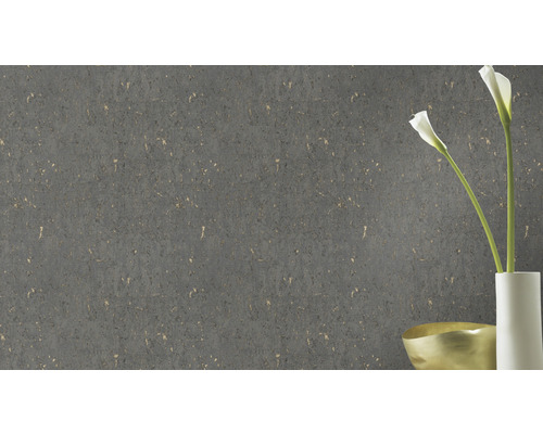 Tapetă gri de plută cu structură