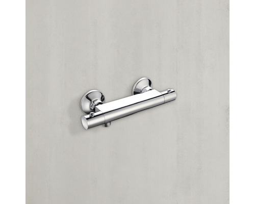 Baterie termostatică de duș pentru montaj pe perete