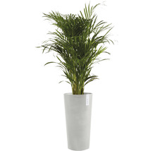 Ghiveci Ecopots Amsterdam plastic Ø 34 cm H 66 cm alb gri