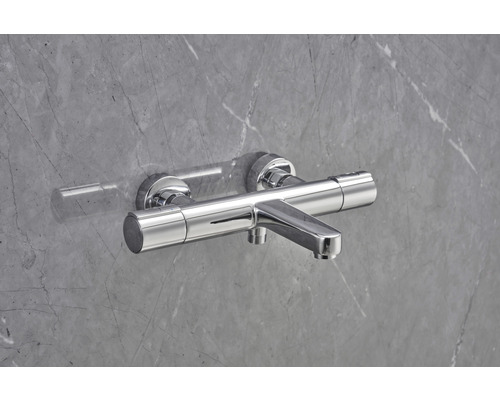 Baterie de duș aparentă pentru montare pe perete