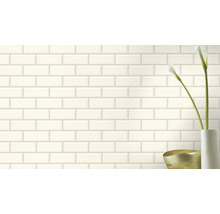 Tapet vlies 429978 Rhapsody Metro design alb 10,05x0,53 m