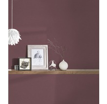 Design interior cu rafturi și elemente decorative în fața unui perete