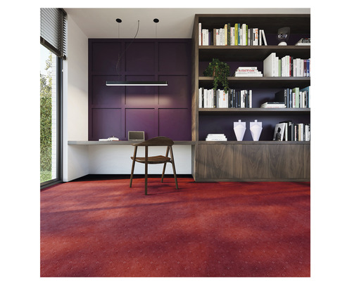 Birou cu mochetă, birou și bibliotecă