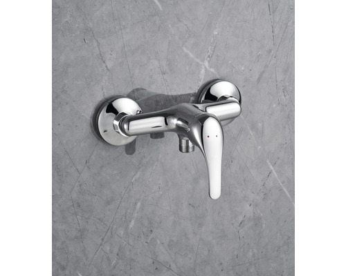 Baterie de duș de perete cu mixer monocomandă