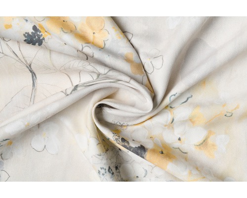 Material decorativ cu model floral