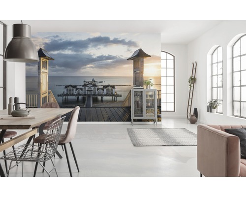 Living cu fototapet Ostseebad Sellin pe Rügen