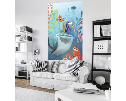 Fototapet cu motivul Finding Nemo în camera de zi