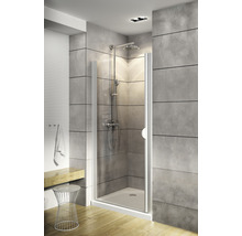 Ușă duș rotativă Schulte Lugano, 90x180 cm, sticlă securizată transparentă, profil alunatur
