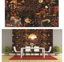 Panou decorativ PVC Mosaic Coffee flavour 95,5x48 cm