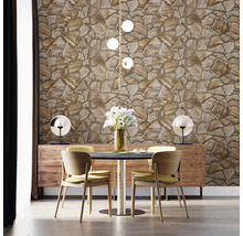 Panou decorativ PVC Sand Stone Brown 98x48 cm