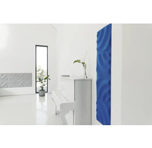 Panou decorativ pâslă 3D-Felt Wave albastru 40x40 cm