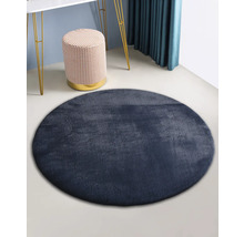 Covor rotund Romance bleumarin Ø 80 cm